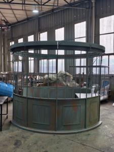 Gazebo <span class=keywords><strong>de</strong></span> Metal con Acabado Vintage, una Pieza <span class=keywords><strong>de</strong></span> Decoración Atemporal para Interiores y Exteriores que Combina Encanto Rústico con Elegancia Funcional - Product Image 2