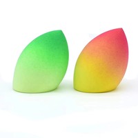 Éponge cosmétique sans latex, écologique, douce pour la peau, à dégradé, en forme de goutte d'eau, pour maquillage, crème BB, anti-cernes, poudre libre