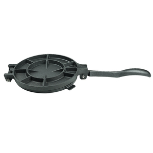 Presse à tortilla Tawa en <span class=keywords><strong>fonte</strong></span> pré-assaisonnée de 10 pouces et machine à rôtir au four à gaz et à induction sûrs prêts pour la cuisson et l'utilisation en cuisine - Product Image 5