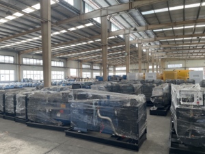 Générateur à moteur diesel et gaz naturel à châssis ouvert silencieux de 20 à 500 kW pour usage industriel, station électrique, usine, hôpital, avec ATS CE ISO - Product Image 2