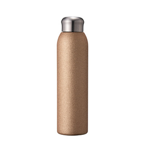 Stainless Steel Water <b>Bottle</b> Insulated 500Ml Travel <b>Flask</b> Keep Cold Round Design Customizable Colors - Product Image 3