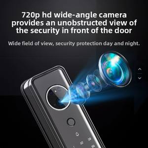 <span class=keywords><strong>Bosch</strong></span> Fu5 Plus in lega di alluminio Smart Lock 3D riconoscimento facciale impronta digitale palmare porta sistema di sicurezza Cloud di archiviazione dati wi-fi - Product Image 4