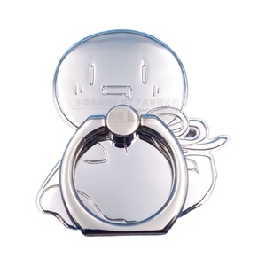 Customized Mobile Phone <b>Ring</b> Holder Zinc Alloy Gold Adhesive Desktop Stand Manual <b>Clip</b> Type - Product Image 5