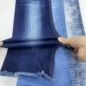 China Lieferant 8,4 Unzen Spezialgewebe gebrochen Twill weiches Gefühl Denim Jeans Stoff für Herren