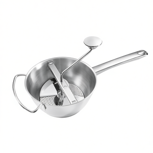 Leifheit Food <b>Mill</b> 3 Grinding Attachments Fine Medium Coarse For Pureeing Vegetables - Product Image 2