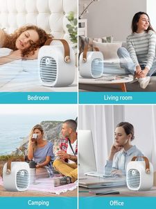 Refroidisseur d'air évaporatif portable, ventilateur de refroidissement à eau USB, silencieux, pour usage personnel - Product Image 6