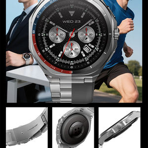 2025 moda 1,43 "AMOLED reloj inteligente fabricante para hombre aleación de aluminio Al Voice IP68 resistente al agua BT llamada IOS y Android compatible - Product Image 4