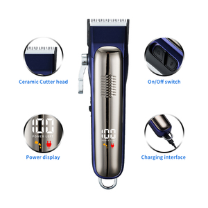 Recortadoras de Pelo Eléctricas con Escala Ajustable y Cuchillas de Cerámica para Cortes Precisos para Adultos y Barberos - Product Image 4