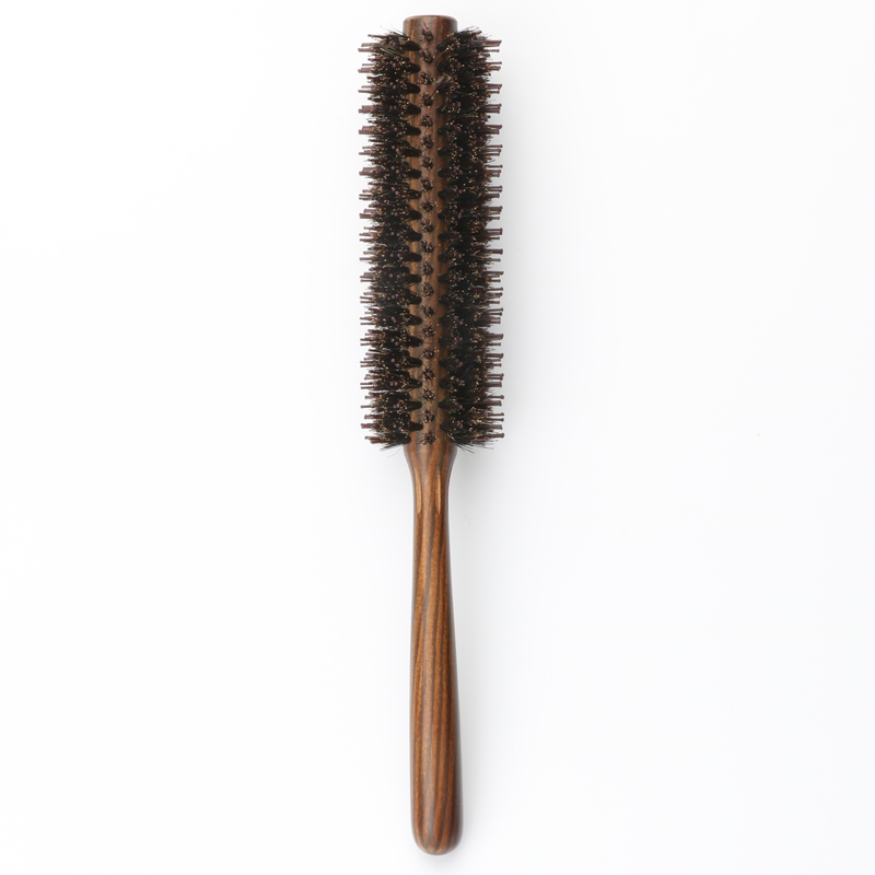 Abeis Customize Logo Boar Bristle Rolling Comb Hair Styling Barber Shop Special Comb Styling Comb