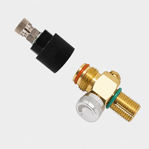 Adaptador de Aleación de Aluminio Zimakyfa M10 para Estación de Llenado de Gas, Válvula de Recarga de Tanque de CO2 HPA, Accesorio para Tiro al Aire Libre 1 - Product Image 4