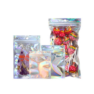 Ziplock Plastic Verpakking Voedselopslag Afdichting Hersluitbare Ziplock Holografische Zak - Product Image 4