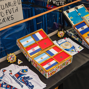 Banderas de los Cuatro Semifinalistas <span class=keywords><strong>del</strong></span> Campeonato Mundial de Fútbol 2026, Personalizables, Duraderas, Exquisitas, Ajustables, Impresas en PET - Product Image 4