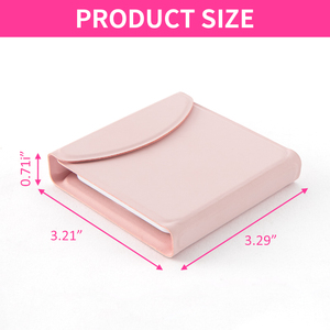 Hoa kỳ địa phương vận chuyển gấp du lịch dẫn gương xách tay có thể gập lại dẫn nhỏ gọn gương 1X <span class=keywords><strong>5x</strong></span> Độ phóng đại cầm tay trang điểm gương - Product Image 5