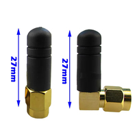 Antenne flexible OEM 2,4 GHz en caoutchouc 2 dBi pour projet de module sans fil personnalisé