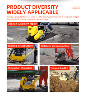 Diesel/Elektrische Hand Trilplaat <span class=keywords><strong>Compactor</strong></span> <span class=keywords><strong>Honda</strong></span> Motor Handmatige Hydraulische Grond Aarde Beton <span class=keywords><strong>Compactor</strong></span> Prijs - Product Image 5