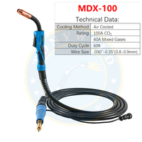 Perlengkapan Obeng MDX-100/250 T-M035 Contact Tip AccuLock MDX .035'' 0.9mm