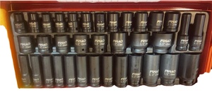 Trên bán 38mml & 78mml 1/2 "tác động ổ cắm 35 cái tác động ổ cắm bộ - Product Image 2