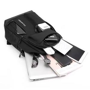 Sac à dos personnalisé de marque, décontracté, simple, de voyage, grande capacité, pour ordinateur portable, sac d'école, sac à dos pour homme, sac à dos tendance avec chargeur - Product Image 3