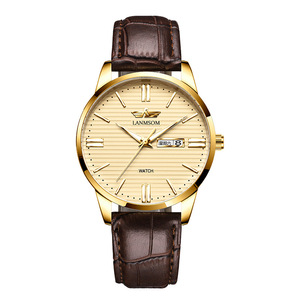 Nouvelle montre pour homme - Étanche, calendrier lumineux, montre-bracelet à quartz version coréenne - Product Image 3
