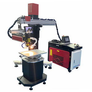 Máquina de soldadura láser de fibra tipo pluma, 1000W, 1500W, para reparación de moldes - Product Image 1