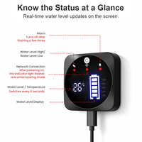 Capteur de niveau d'eau intelligent WiFi RF433 OEM/ODM WALE TUYA, moniteur de réservoir, mesureur de niveau de liquide, alarme de réservoir d'eau 5m, contrôle à distance par application