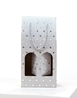 Boîte cadeau de Noël haut de gamme JIATONG B201 avec papier gaufré, boîte carrée auto-élevante avec ruban, personnalisable