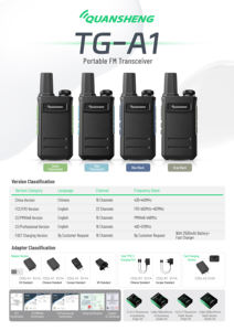 جهاز لاسلكي جديد لعام 2025 بقوة 2 واط، نحيف للغاية، يعمل على نطاقات VHF وUHF وFRS وPMR446، راديو ثنائي الاتجاه مع شحن سريع - Product Image 5