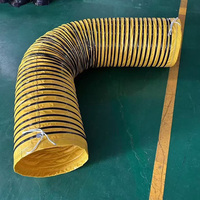 Tuyau de ventilation flexible en PVC robuste de 18 pouces (5 m) pour échappement à pression positive