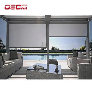 Moustiquaire enroulable rétractable portes fenêtres patio moustiquaire en maille Durable idéal bureau à domicile stores roulants extérieurs - Product Image 2