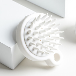 Diy Scalp Massage Hair Brush Silicone Wet Dry Shampooing For Hair Care - Product Image 4