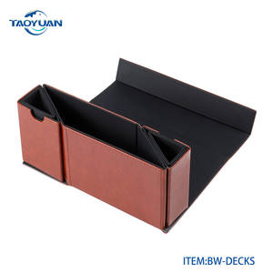 Estuche de Cuero Cuadrado Moderno con Diseño Más Reciente de 2020 para TCG MTG, Cierre Magnético, Delgado como una Tarjeta Mágica, Capacidad de Carga de 10 kg - Product Image 4