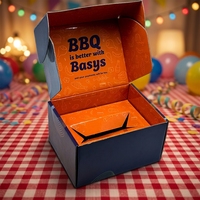 Boîte d'expédition en carton ondulé à points braille tactiles pour produits destinés aux malvoyants