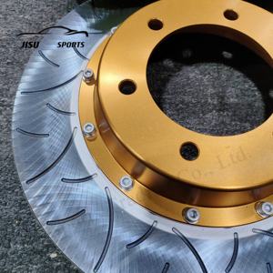 Jeu <span class=keywords><strong>de</strong></span> freins à étrier GT6 à 6 pistons avec kit <span class=keywords><strong>de</strong></span> freins 355/380mm pour Toyota Fortuner Hilux Infiniti Q50 Porsche VW MK2 MK6 MK7 - Product Image 4