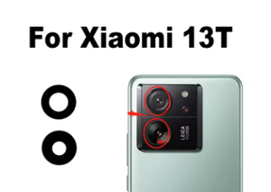 Obiettivo della fotocamera posteriore per <span class=keywords><strong>Xiaomi</strong></span> 13T 13T Pro <span class=keywords><strong>5G</strong></span> posteriore della fotocamera posteriore <span class=keywords><strong>Cover</strong></span> posteriore in vetro con telaio - Product Image 5