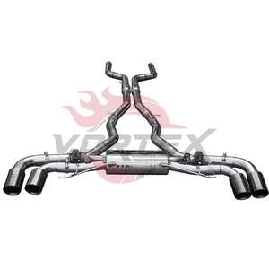Escape Catback Valvetronic VORTEX SUS304 para BMW F95 X5M/X6M 4.4T 2019-2024, Tubo de Silenciador de Alto Rendimiento - Product Image 1