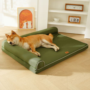 Cama ortopédica impermeable para perro con diseño sólido Oxford, rectangular, de lujo, ecológica - Product Image 3