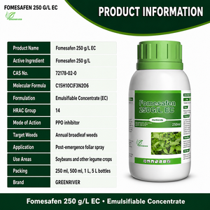 GREENRIVER Fomesafen 250 G/L EC Erbicida CAS 72178-02-0 HRAC 14 Inibitore PPO Post-Emergenza - Product Image 2