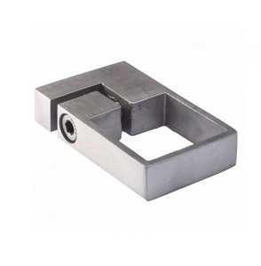 Support carré réglable en <span class=keywords><strong>inox</strong></span> pour système de balustrade extérieure, idéal pour rampes de balcon et escaliers – Offre Spéciale - Product Image 1