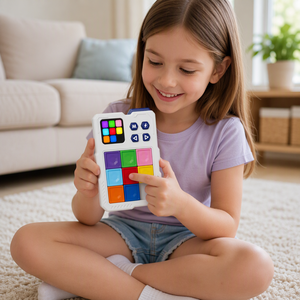 Console di <span class=keywords><strong>Gioco</strong></span> Elettronica Portatile Klotski, Puzzle Scorrevole, Rompicapo Logico, Giocattolo Educativo STEM per Bambini, Regalo per Ragazzi - Product Image 5