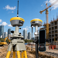 Station de base et mobile professionnelle TopTech TK600 RTK, GNSS RTK toutes constellations pour la cartographie topographique et la collecte de données SIG