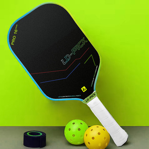 Lõi mới ledao tùy chỉnh bề mặt thô 16mm Độ dày tfp gen4 nâng cấp TORAY T700 sợi carbon pickleball mái chèo hơn quay - Product Image 2