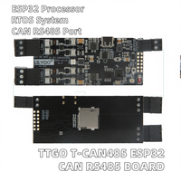 Carte de développement PCBA IoT T-CAN485 ESP32 en gros avec interface CAN RS485, WiFi, carte TF et alimentation 5-12V pour RTOS