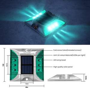 Reflectores <span class=keywords><strong>de</strong></span> Pavimento Elevados con Luces LED <span class=keywords><strong>de</strong></span> 3M, Marcadores <span class=keywords><strong>de</strong></span> Carretera, <span class=keywords><strong>Ojos</strong></span> <span class=keywords><strong>de</strong></span> <span class=keywords><strong>Gato</strong></span>, Tachuelas Solares para Carretera - Product Image 2