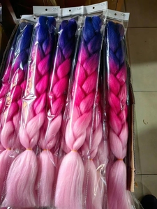 Goddess Locs Cabello de ganchillo 14 pulgadas 7 paquetes Rizado Faux Locs Cabello de ganchillo con extremos rizados River Locs Trenzas de ganchillo con extremos rizados - Product Image 4