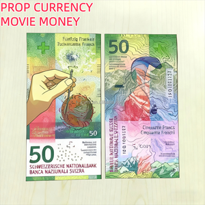 Argent factice de haute qualité pour francs suisses (CHF) pour la décoration de fêtes et les scènes de films vidéo, nouveautés pour fêtes - Product Image 3