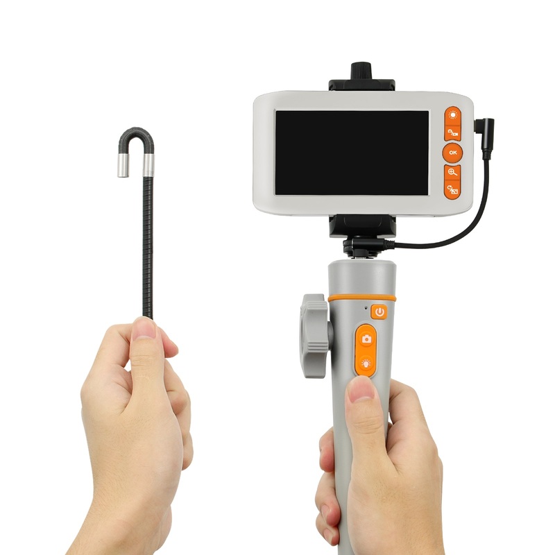 1080P HD 180 degree turning endoscope