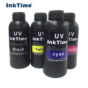 Résistance légère écologique 1000ml d'imprimantes à jet d'encre à transfert durcissable UV encre UV pour Epsn