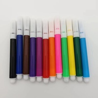 Ensemble de 12 marqueurs permanents à alcool pour artistes, pointes feutres, avec emballage personnalisable