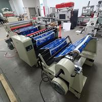 Machine de découpe transversale automatique à moteur servo électrique pour rouleaux de papier avec emballage en cartons et matériaux en bois