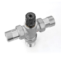 Vannes de régulation d'eau SANIPRO G1.25 système thermostatique de bain vanne de contrôle de température automatique à nœud coulissant